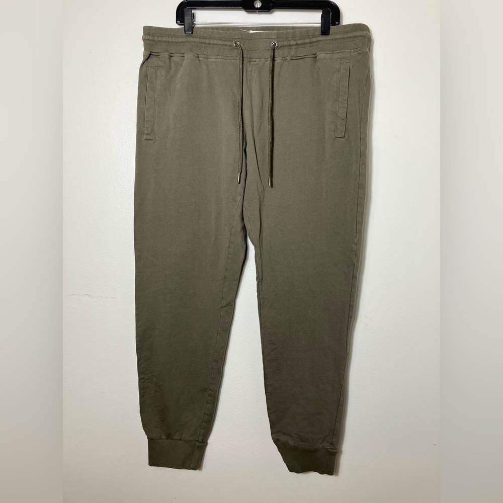 Men's Bread & Boxers‎ Pull On Jogger Sweatpants  Lounge Size XL Olive Green